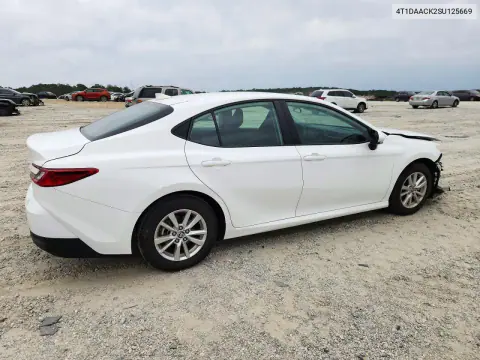 2025 Toyota Camry Le VIN 4T1DAACK2SU125669 фото 3