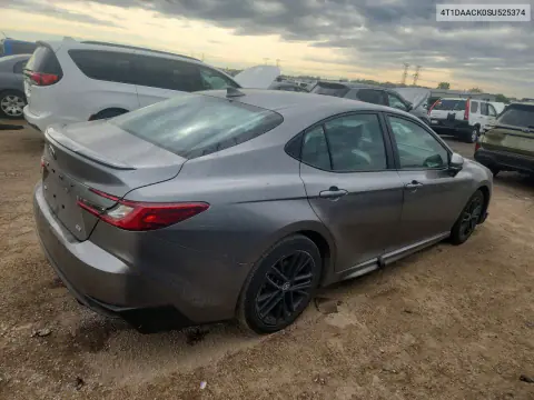 2025 Toyota Camry Se VIN 4T1DAACK0SU525374 фото 3