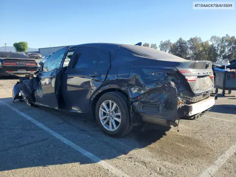 2025 Toyota Camry Le VIN 4T1DAACK7SU615539 фото 2