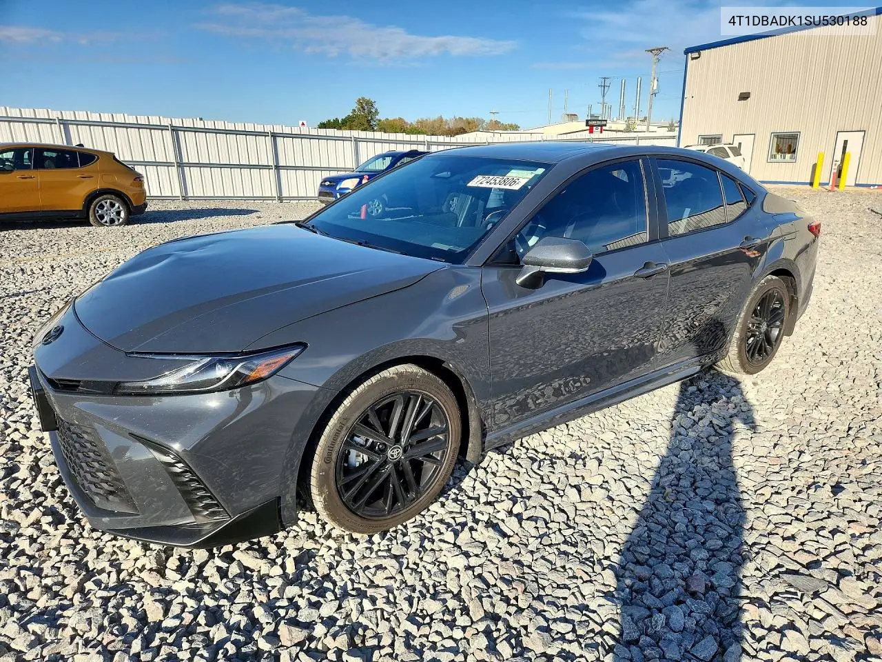 2025 Toyota Camry Se VIN 4T1DBADK1SU530188 фото 1