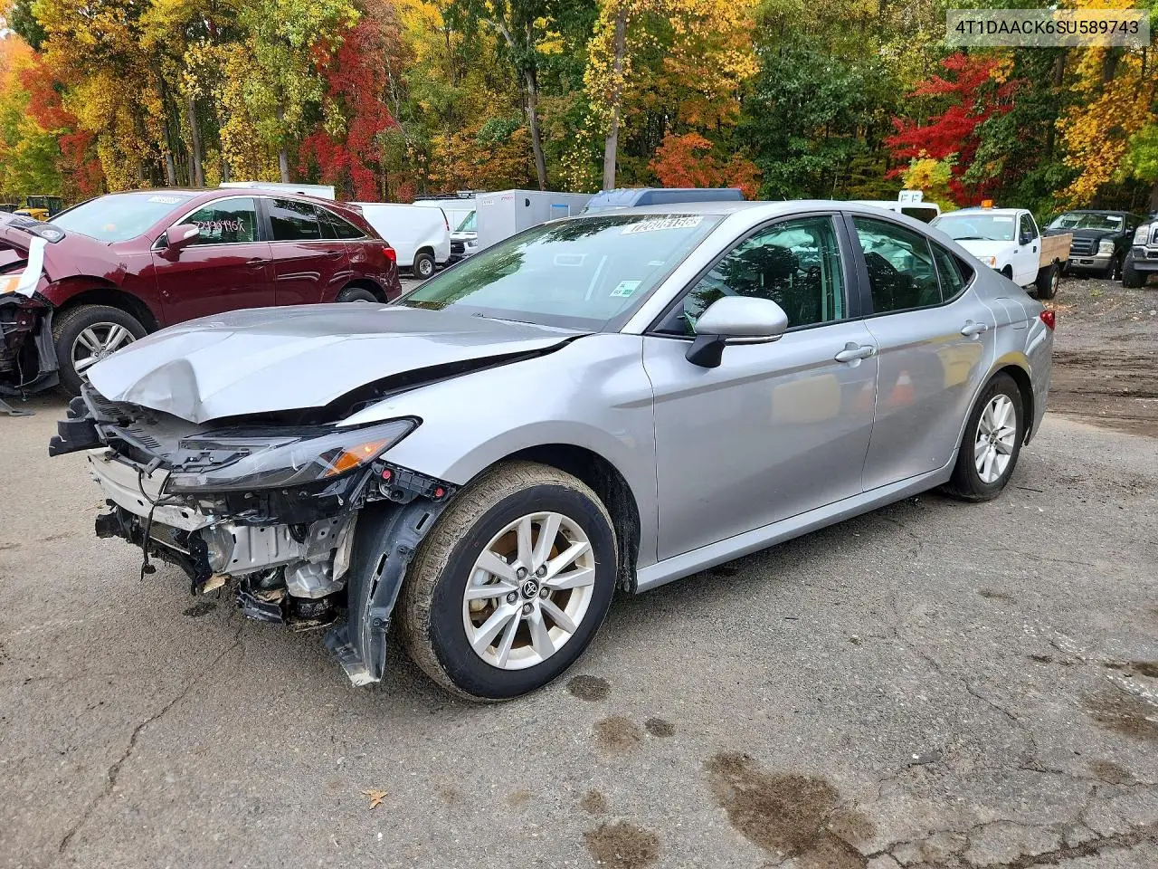 2025 Toyota Camry Le VIN 4T1DAACK6SU589743 фото 1