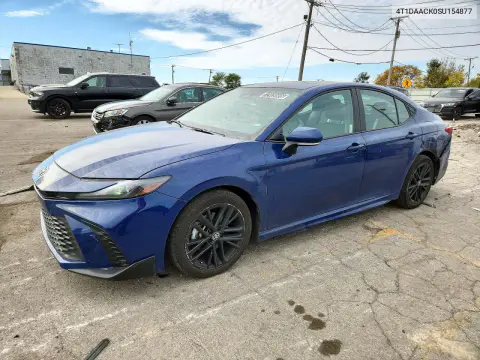 4T1DAACK0SU154877 — 2025 Toyota Camry, Задняя часть, фото до ремонта