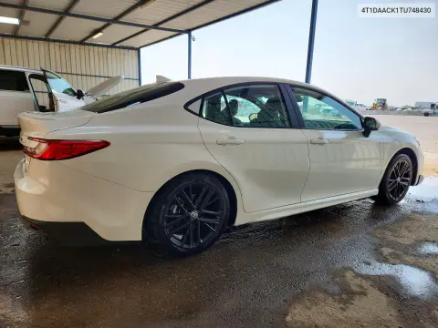 2026 Toyota Camry Se VIN 4T1DAACK1TU748430 фото 3