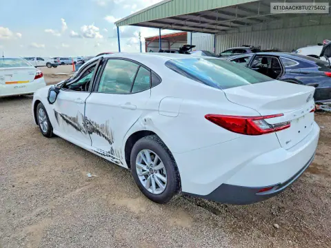 2026 Toyota Camry Le VIN 4T1DAACK8TU275402 фото 2