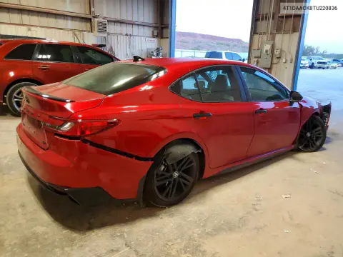 2026 Toyota Camry Nightshade VIN 4T1DAACK8TU220836 фото 3