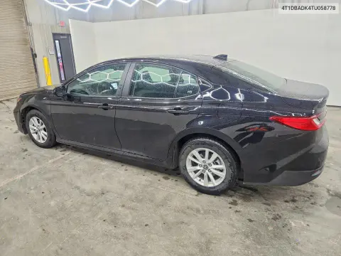 2026 Toyota Camry Le VIN 4T1DBADK4TU058778 фото 2