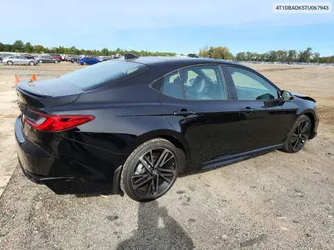 2026 Toyota Camry Xse VIN 4T1DBADK5TU067943 фото 3
