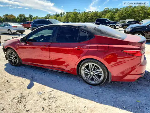 2026 Toyota Camry Xse VIN 4T1DAACK4TU238573 фото 2