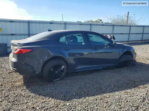 2026 Toyota Camry Se VIN 4T1DAACK6TU678830 фото 3