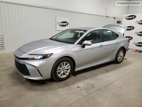 4T1DAACK3TU670233 — 2026 Toyota Camry, Задняя часть, фото до ремонта
