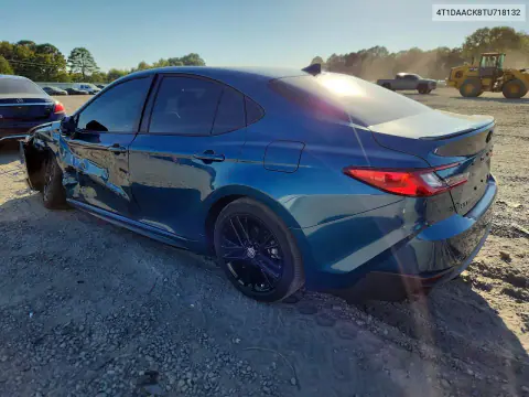 2026 Toyota Camry Se VIN 4T1DAACK8TU718132 фото 2