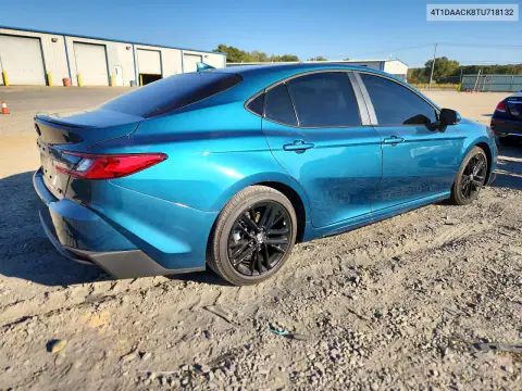 2026 Toyota Camry Se VIN 4T1DAACK8TU718132 фото 3