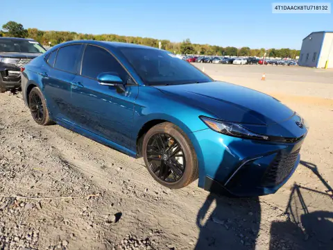2026 Toyota Camry Se VIN 4T1DAACK8TU718132 фото 4