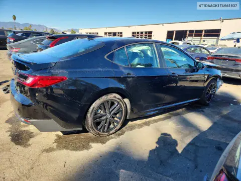 2026 Toyota Camry Se VIN 4T1DAACK1TU661837 фото 3