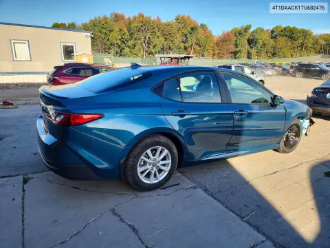 2026 Toyota Camry Le VIN 4T1DAACK1TU682476 фото 3