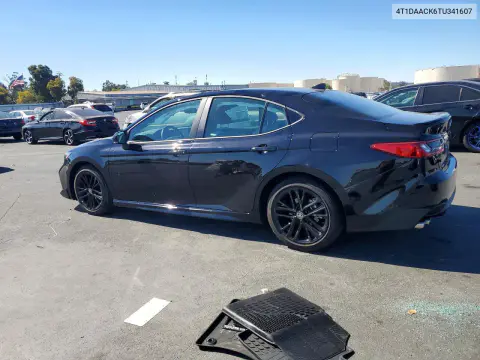 2026 Toyota Camry Se VIN 4T1DAACK6TU341607 фото 2