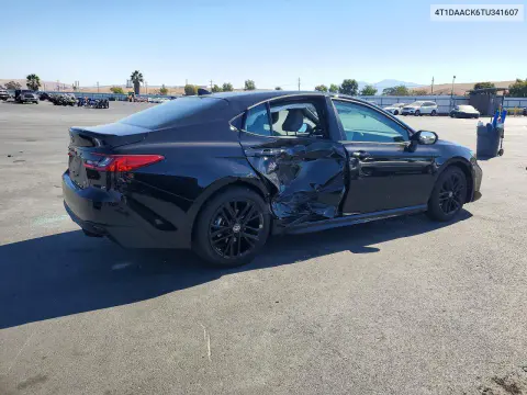 2026 Toyota Camry Se VIN 4T1DAACK6TU341607 фото 3