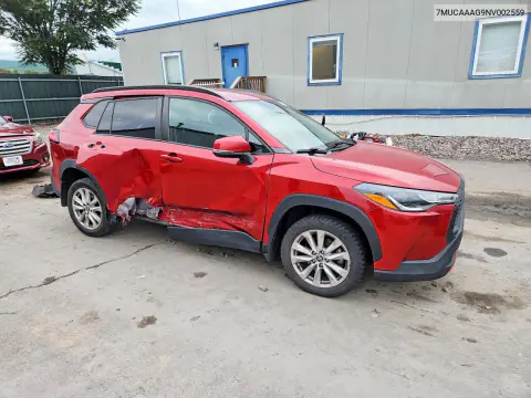 2022 Toyota Corolla Cross Le VIN 7MUCAAAG9NV002559 фото 4
