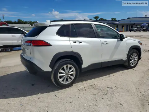 2022 Toyota Corolla Cross Le VIN 7MUBAAAG4NV035559 фото 3