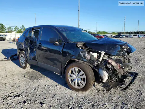 7MUAAAAG1NV019234 — 2022 Toyota Corolla Cross, фото 4 с аукциона Copart, Передняя часть