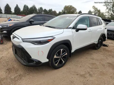 7MUFBABG7PV006542 — 2023 Toyota Corolla Cross, Задняя часть, фото до ремонта