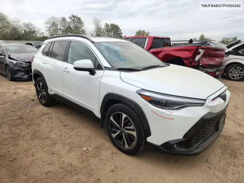 2023 Toyota Corolla Cross Hybrid Xse VIN 7MUFBABG7PV006542 фото 4