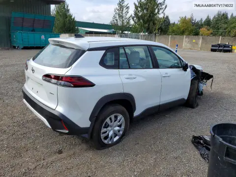 7MUAAABGXTV174022 — 2026 Toyota Corolla Cross, фото 3 с аукциона Copart 15.10.2026, Передняя часть