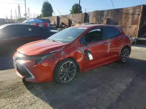 JTNK4RBE3K3051581 — 2019 Toyota Corolla Hatchback, Боковая часть (Side), фото до ремонта