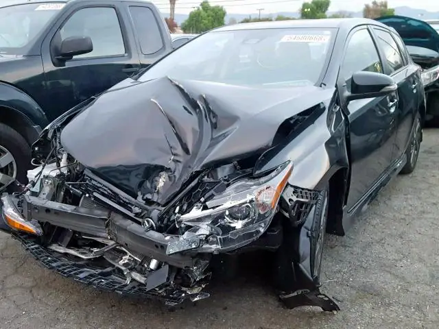 JTNKARJEXJJ557865 — 2018 Toyota Corolla IM, фото 2 с аукциона Copart 31.01.2019, Передняя часть