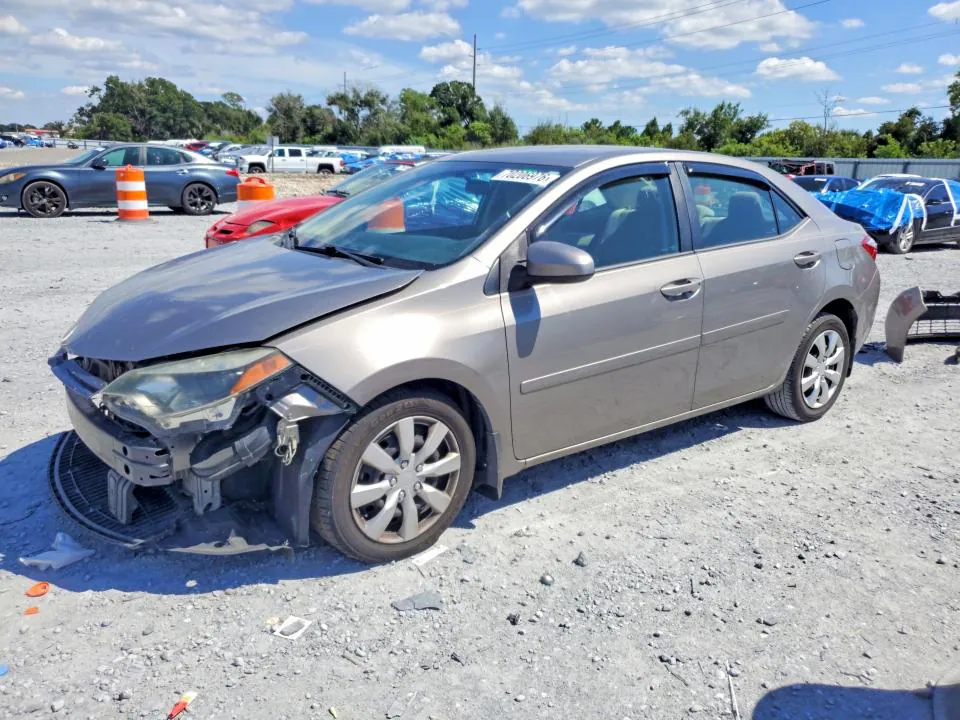 2016 TOYOTA COROLLA L MANUAL VIN 2T1BURHE9GC661916 фото 1