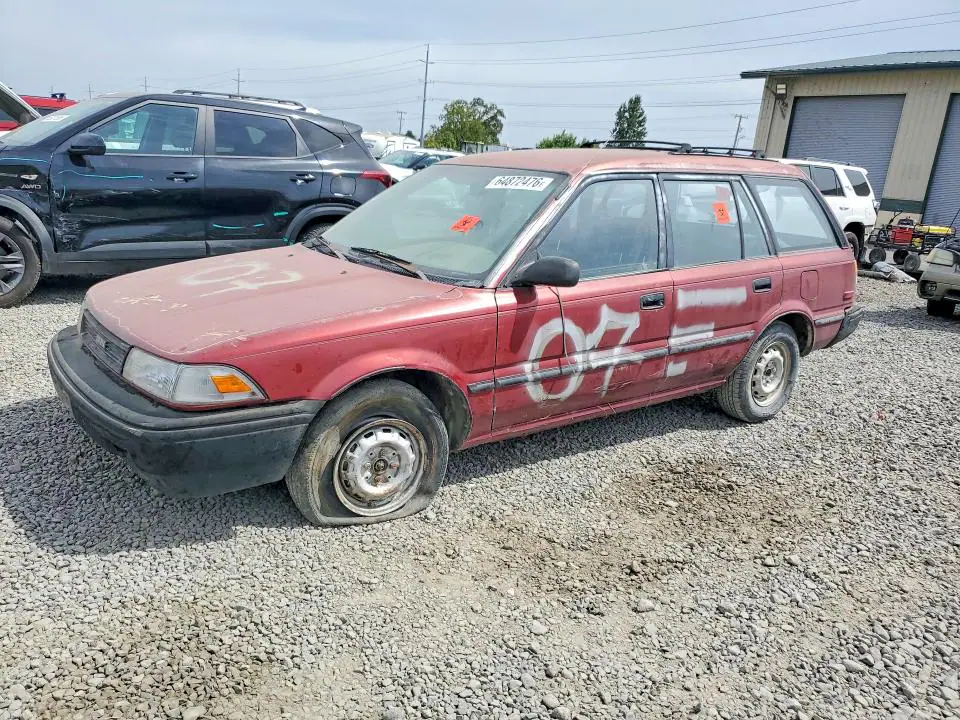 JT2AE92W1K3180885 Toyota Corolla 1988 — повреждение Задняя часть, фото до ремонта