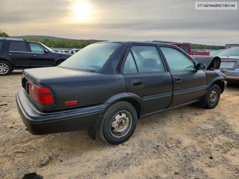 1992 Toyota Corolla Dx VIN 2T1AE94A8NC180144 фото 3