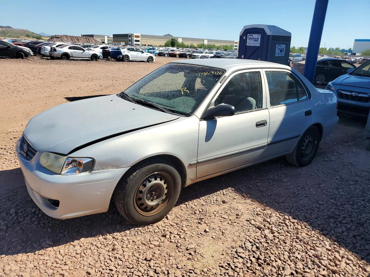 2002 Toyota Corolla Ce VIN 1NXBR12E92Z580336 фото 1