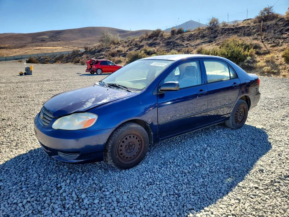 2003 TOYOTA COROLLA VIN JTDBR32E832016416 фото 1