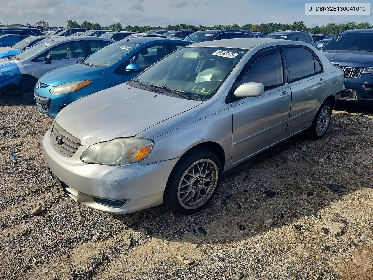 2003 Toyota Corolla Le VIN JTDBR32E130041010 фото 1