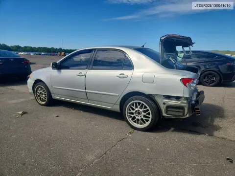 2003 Toyota Corolla Le VIN JTDBR32E130041010 фото 2