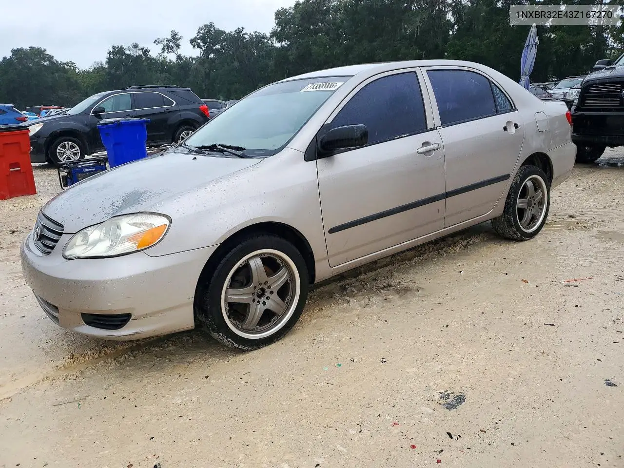 2003 Toyota Corolla Ce VIN 1NXBR32E43Z167270 фото 1
