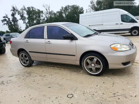 2003 Toyota Corolla Ce VIN 1NXBR32E43Z167270 фото 4