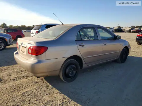 2003 Toyota Corolla Ce VIN 1NXBR32E93Z066662 фото 3