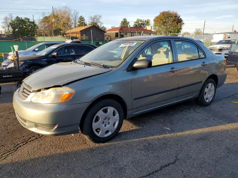 1NXBR32E93Z084157 — 2003 Toyota Corolla, Передняя часть, фото до ремонта