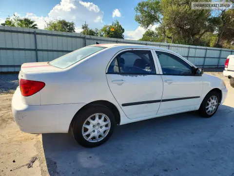 2003 Toyota Corolla Ce VIN 1NXBR32EX3Z125413 фото 3