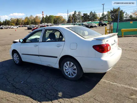 2003 Toyota Corolla Ce VIN JTDBR32E630038782 фото 2