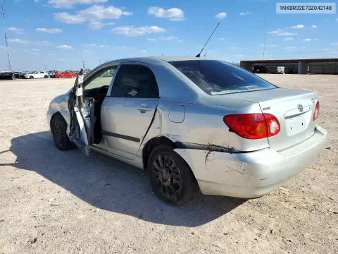 2003 Toyota Corolla Ce VIN 1NXBR32E73Z042148 фото 2