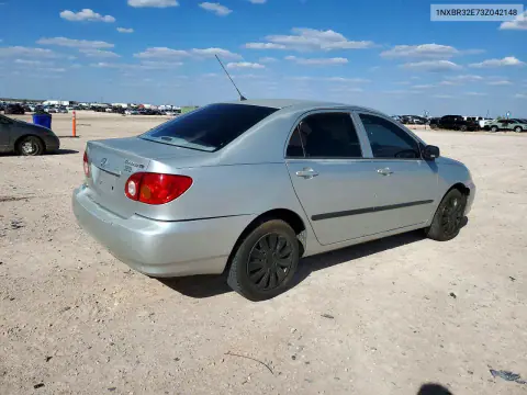 2003 Toyota Corolla Ce VIN 1NXBR32E73Z042148 фото 3