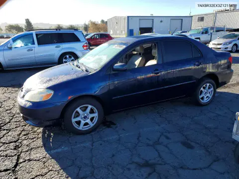 1NXBR32EX3Z121541 — 2003 Toyota Corolla, Механические повреждения, фото до ремонта