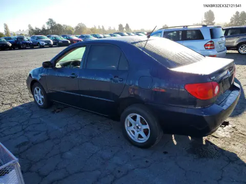 2003 Toyota Corolla Le VIN 1NXBR32EX3Z121541 фото 2