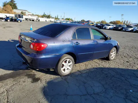 2003 Toyota Corolla Le VIN 1NXBR32EX3Z121541 фото 3