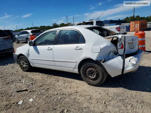 2004 Toyota Corolla Le VIN 1NXBR32E24Z330807 фото 2