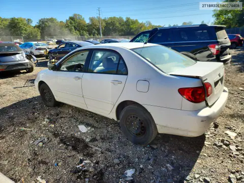 2004 Toyota Corolla Le VIN 2T1BR32E14C274408 фото 2