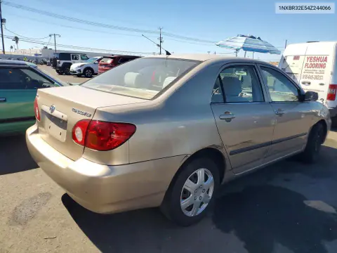 2004 Toyota Corolla Ce VIN 1NXBR32E54Z244066 фото 3